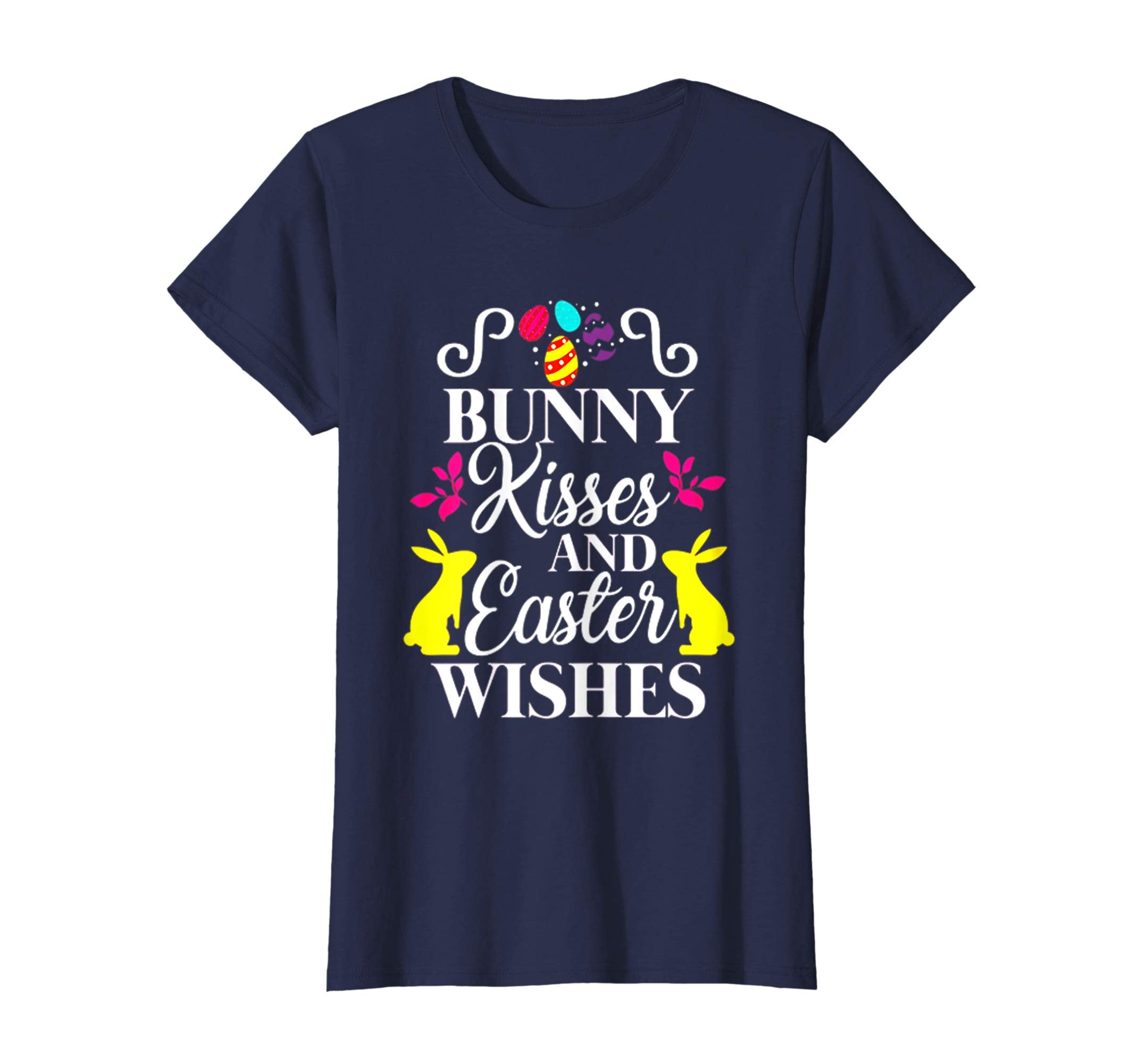 Bunny Kisses And Easter Wishes Cute Easter T-Shirt