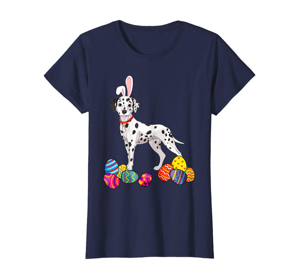 Dalmatian Bunny Ear With Egg Easter Easter Day Shirt