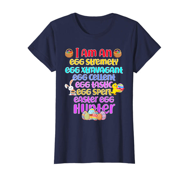 EggSpert EggCellent Egg Hunter T Shirt Easter Gift