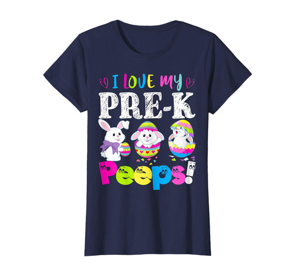 I Love My Pre-K Peeps Easter Bunny Gift T-Shirt