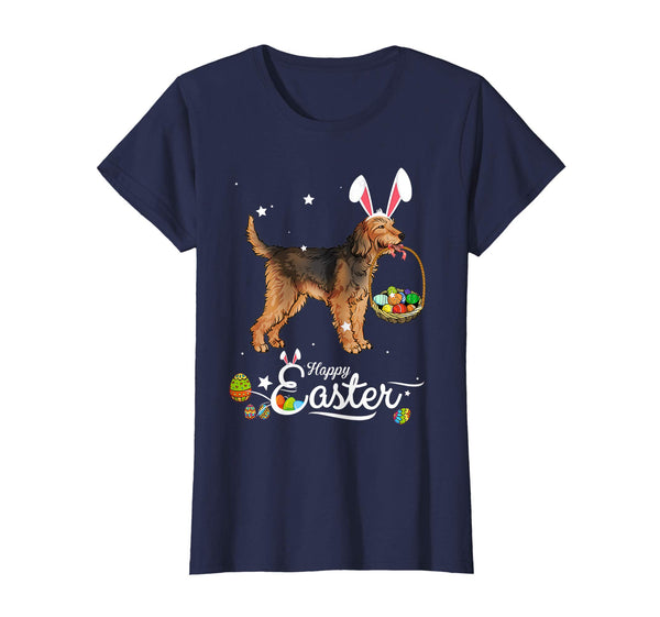 Otterhound Dog With Bunny Hat Easter Costume T Shirt