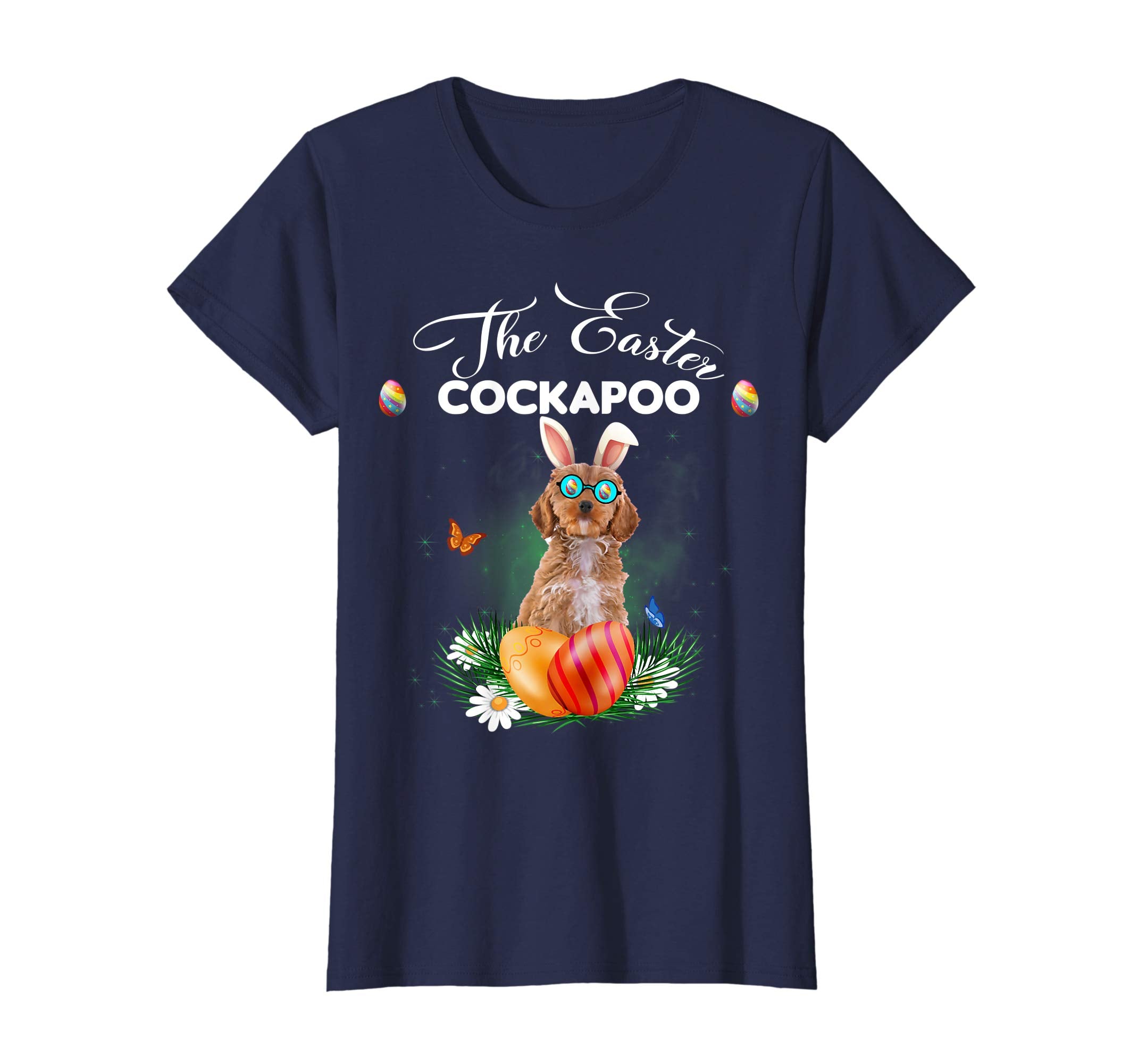 Cockapoo Bunny Easter Day Dog Gifts T-Shirt