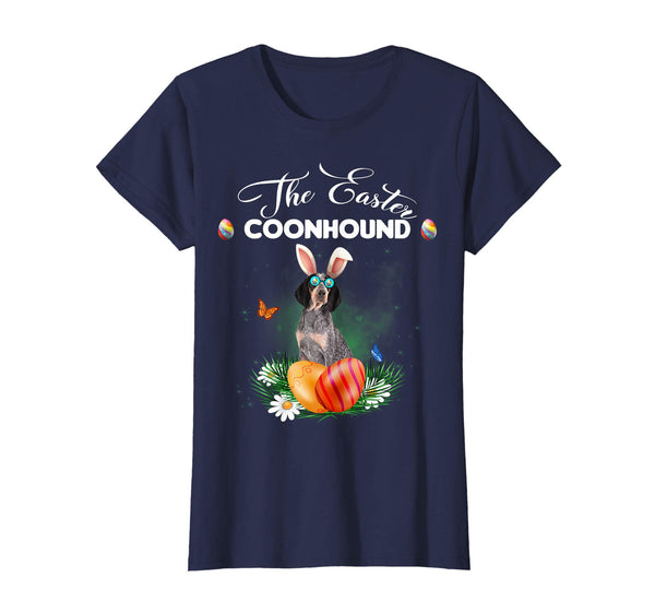 Coonhound Bunny Easter Day Dog Gifts T-Shirt