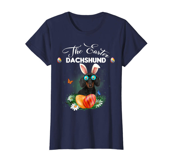 Dachshund Bunny Easter Day Dog Gifts T-Shirt