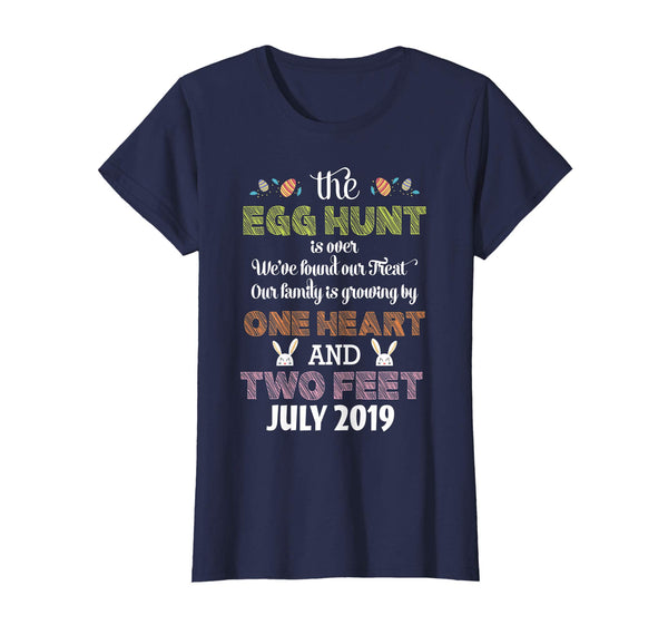 Pregnancy Announcement Due In July 2019 Easter Tshirt