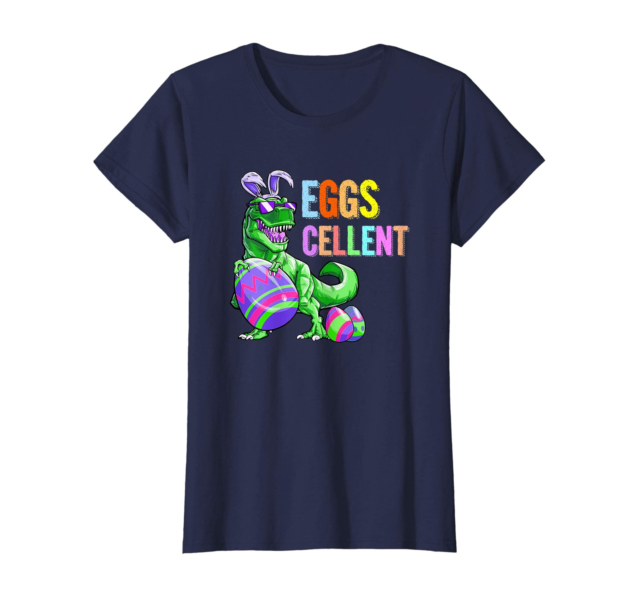 Dinosaur T Rex Rabbit Easter Eggs Cellent Funny T Shirt
