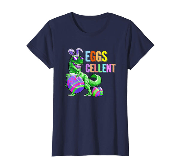 Dinosaur T Rex Rabbit Easter Eggs Cellent Funny T Shirt