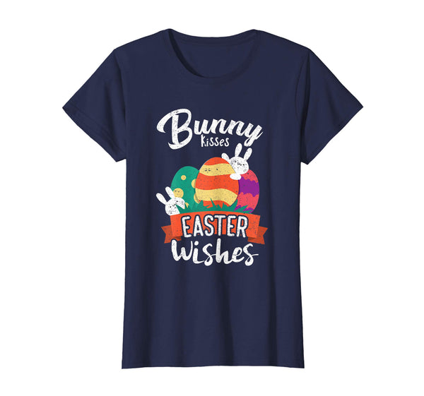 Easter Bunny Shirt For Kids Bunny Kisses Easter Wishes