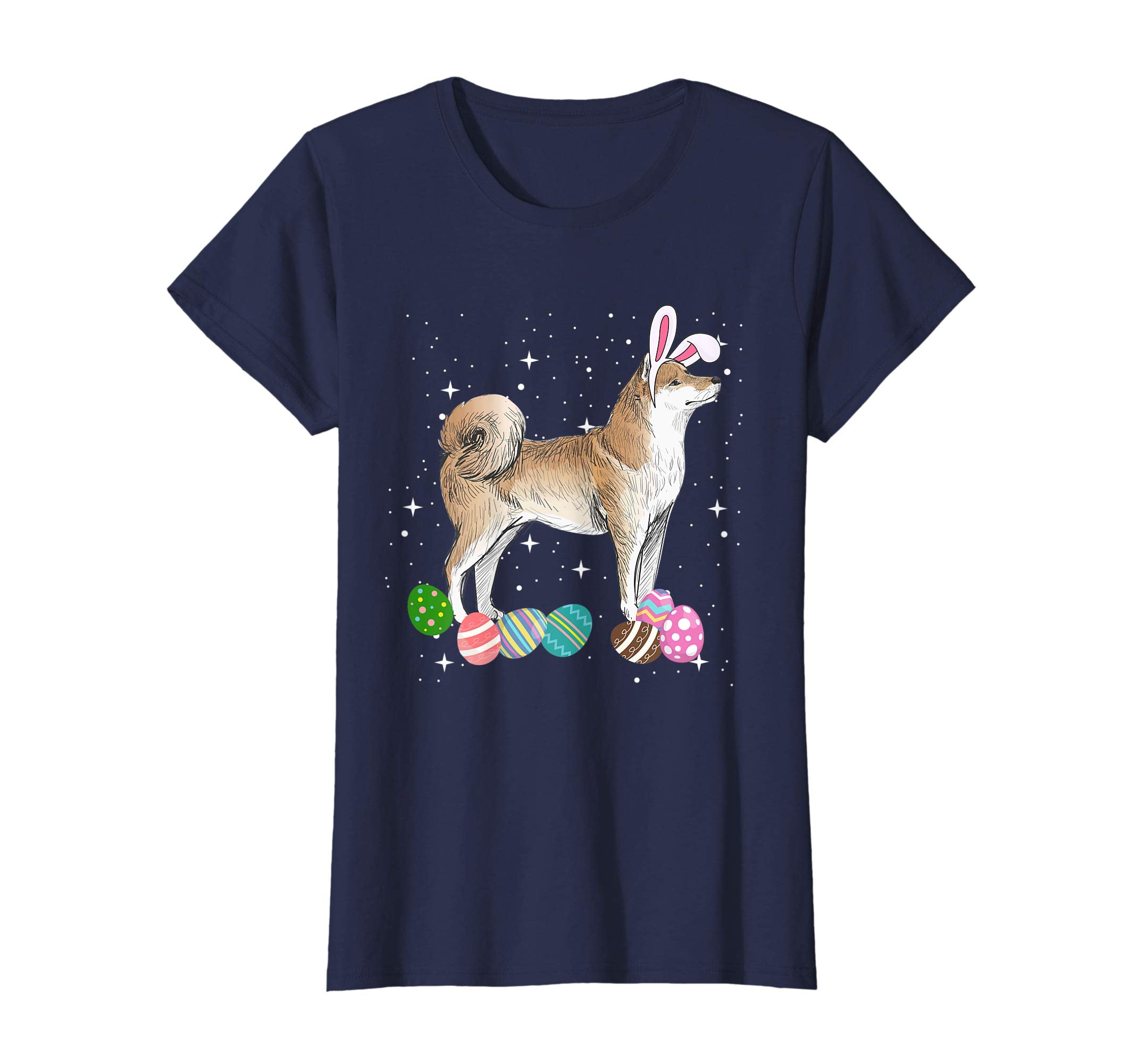 Shiba Inu Dressed As Easter Bunny With Rabbit Ears T-Shirt