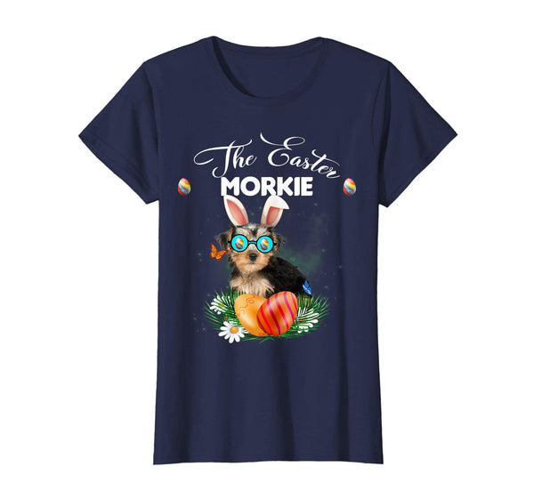 Morkie Bunny Easter Day Dog Gifts T-Shirt