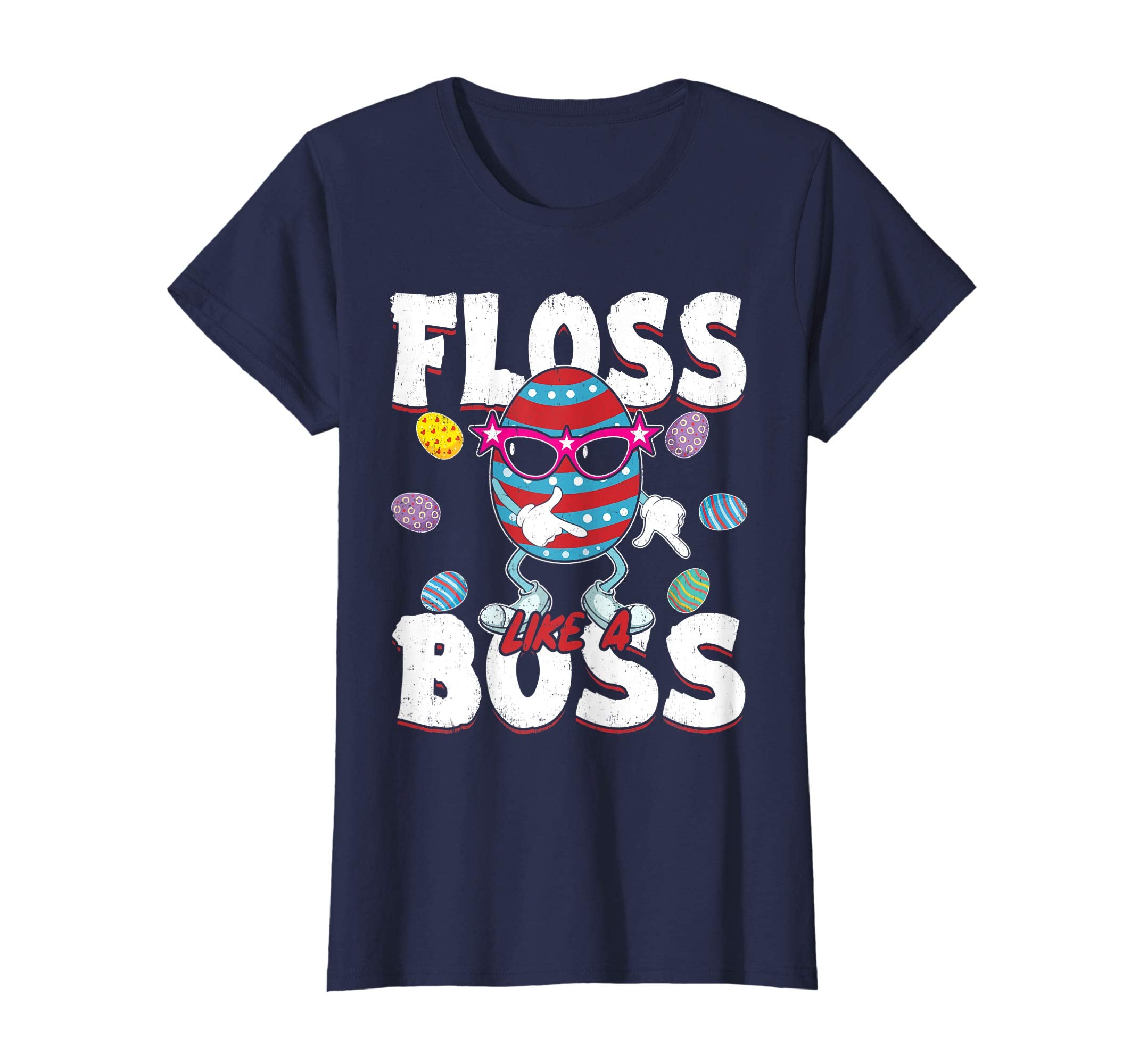 Floss Like A Boss Cute Colorful Egg Shirt Funny Easter Gifts