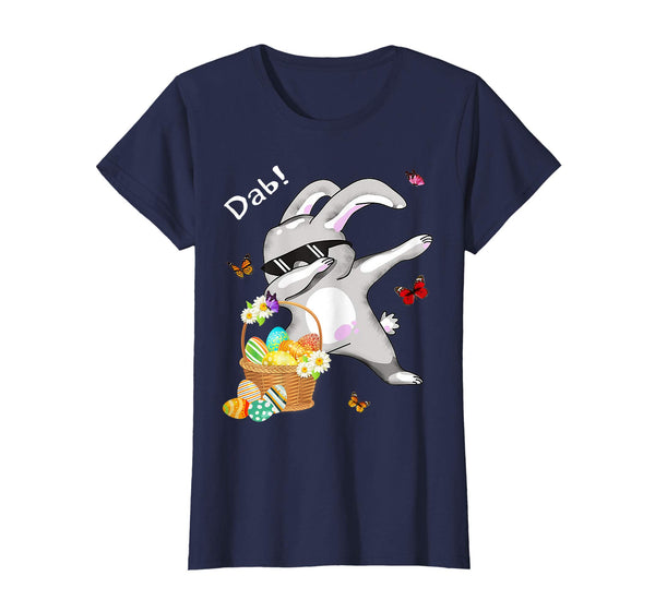 Easter Shirt For Kids Boys Girls Dabbing Easter Bunny Gift
