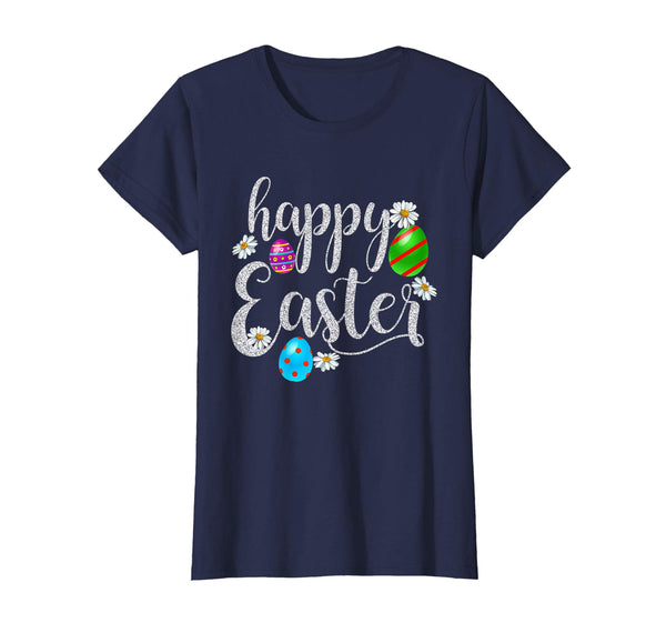 Easter T Shirt Happy Easter Eggs Tshirt Colorful Egg Gift