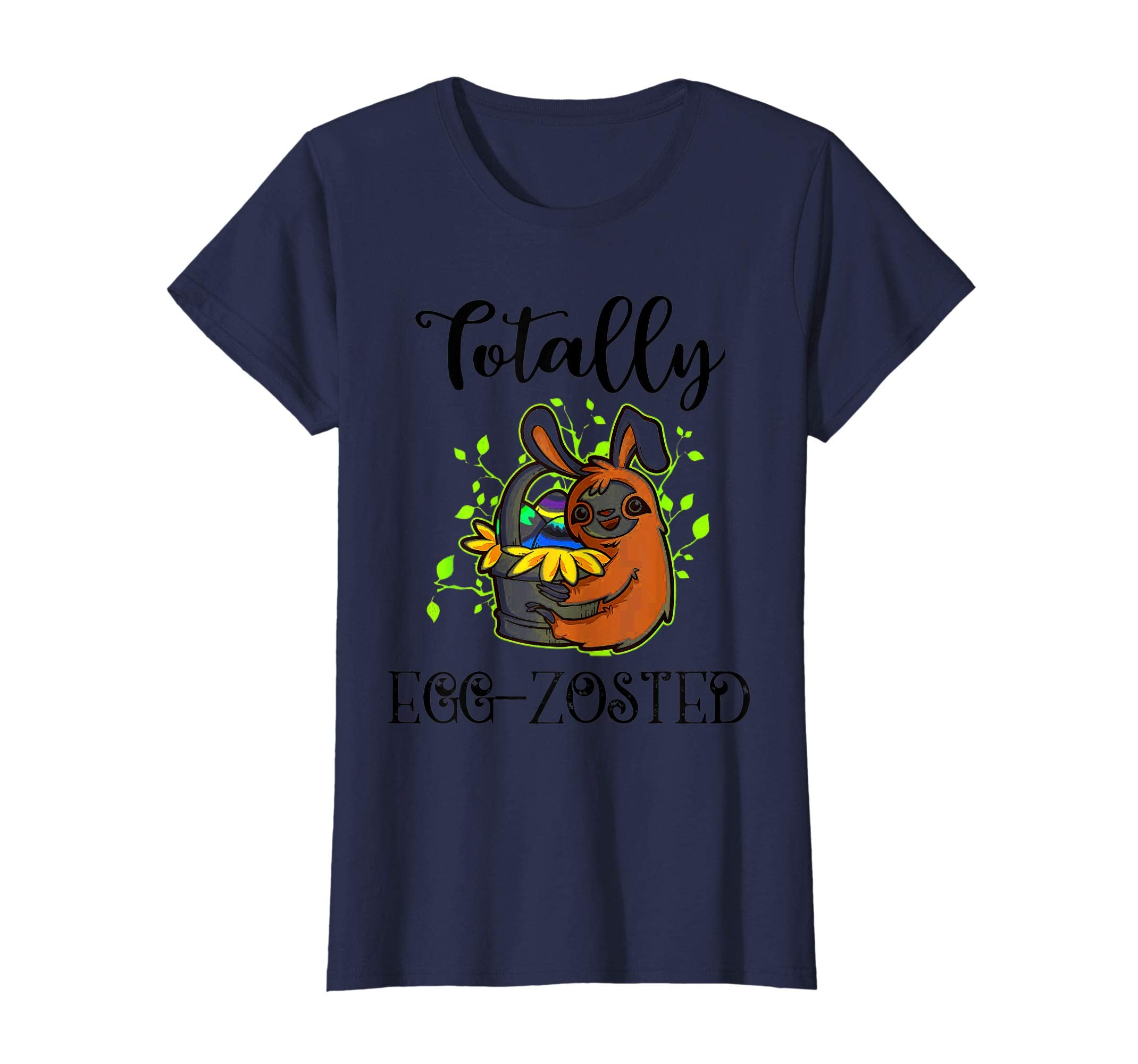 Sloth Easter T-Shirt For Lazy Tired People Adult Humor Gift