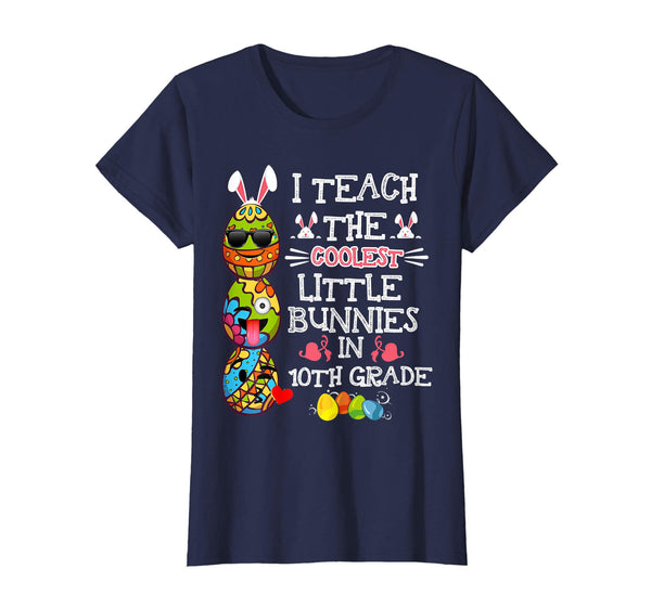 Easter 10th Grade Teacher T Shirt Easter Egg Emoji T Shirt