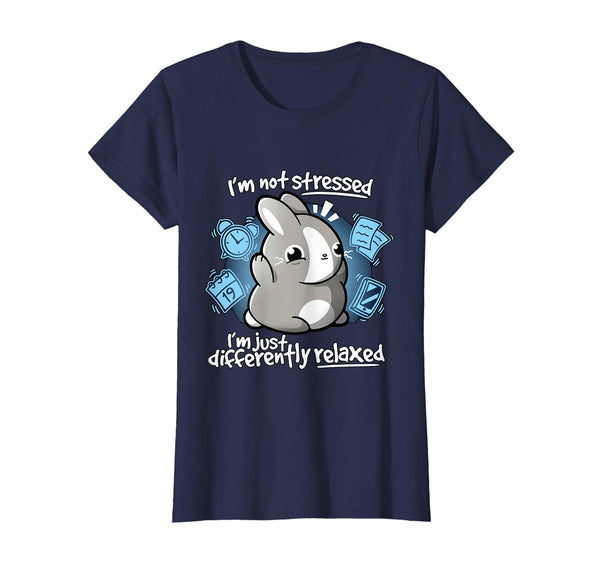 Cute Bunny Not Stress Just Relax Funny Easter Shirt Gift