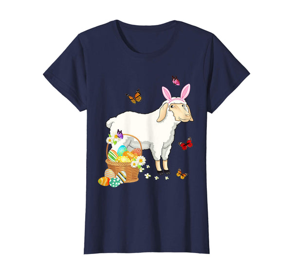 Sheep Bunny Hat Rabbit Easter Eggs Shirt Happy Ea