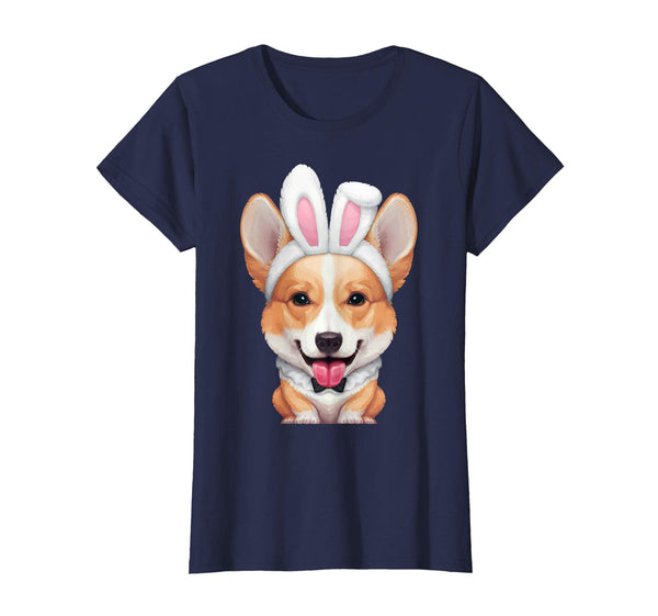 Welsh Corgi in the Easter Bunny Costume T-Shirt
