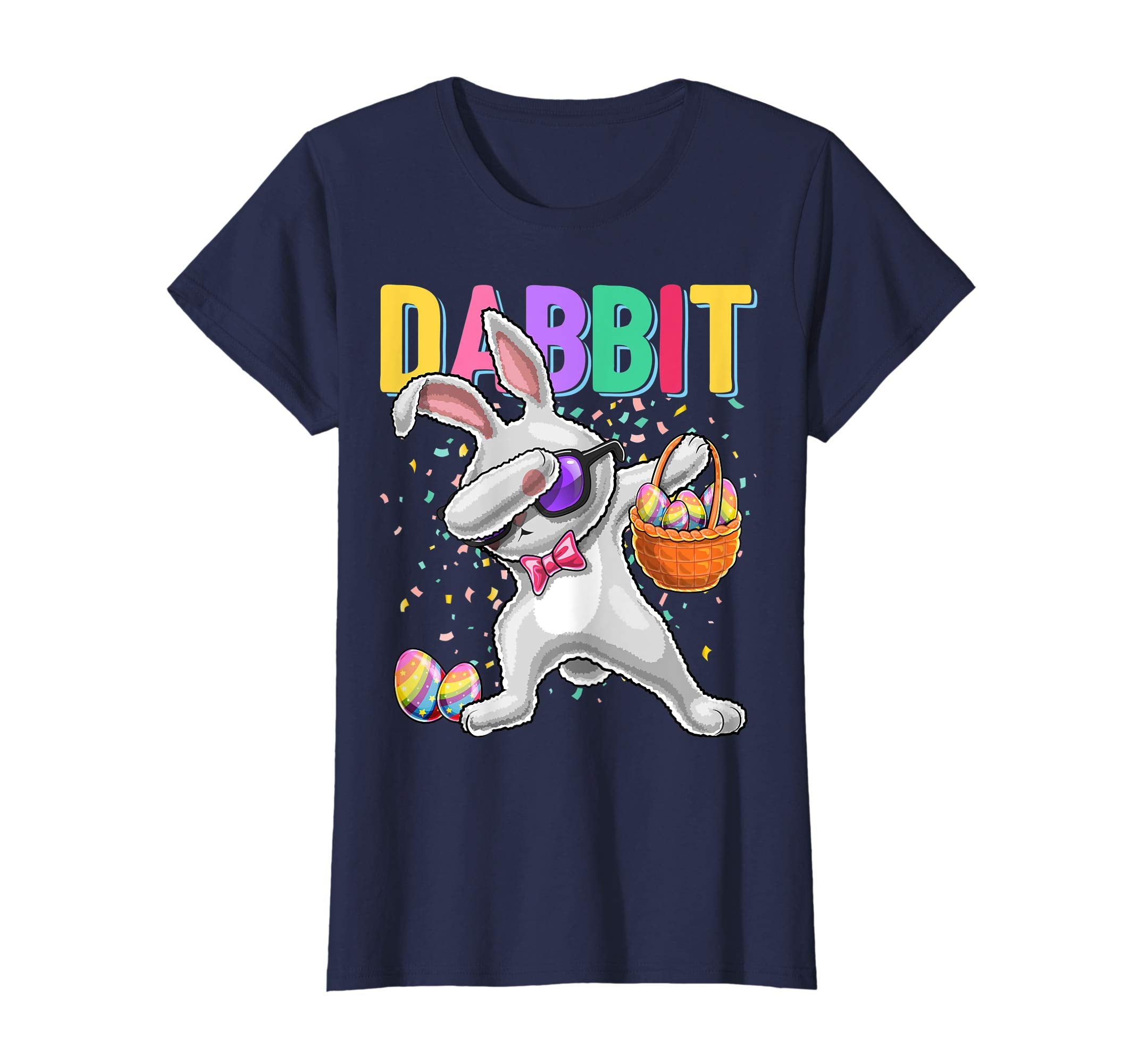 Dabbit Dabbing Easter Bunny Shirt Easter Egg Basket Gift Kid