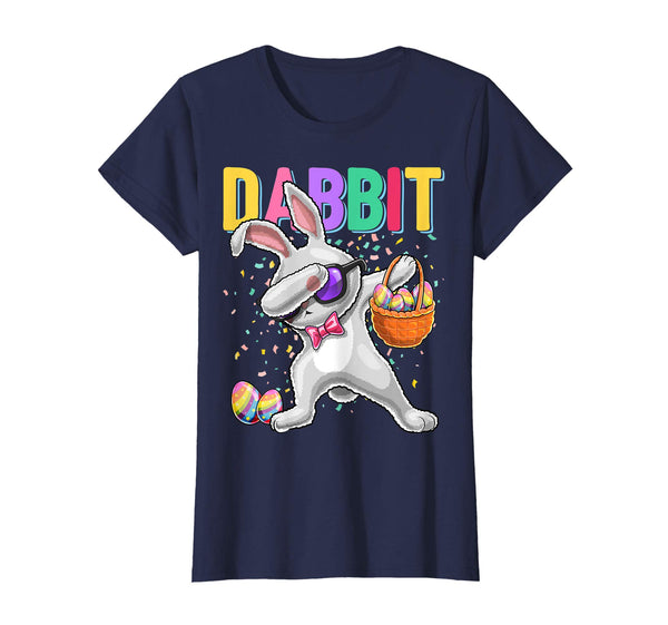 Dabbit Dabbing Easter Bunny Shirt Easter Egg Basket Gift Kid