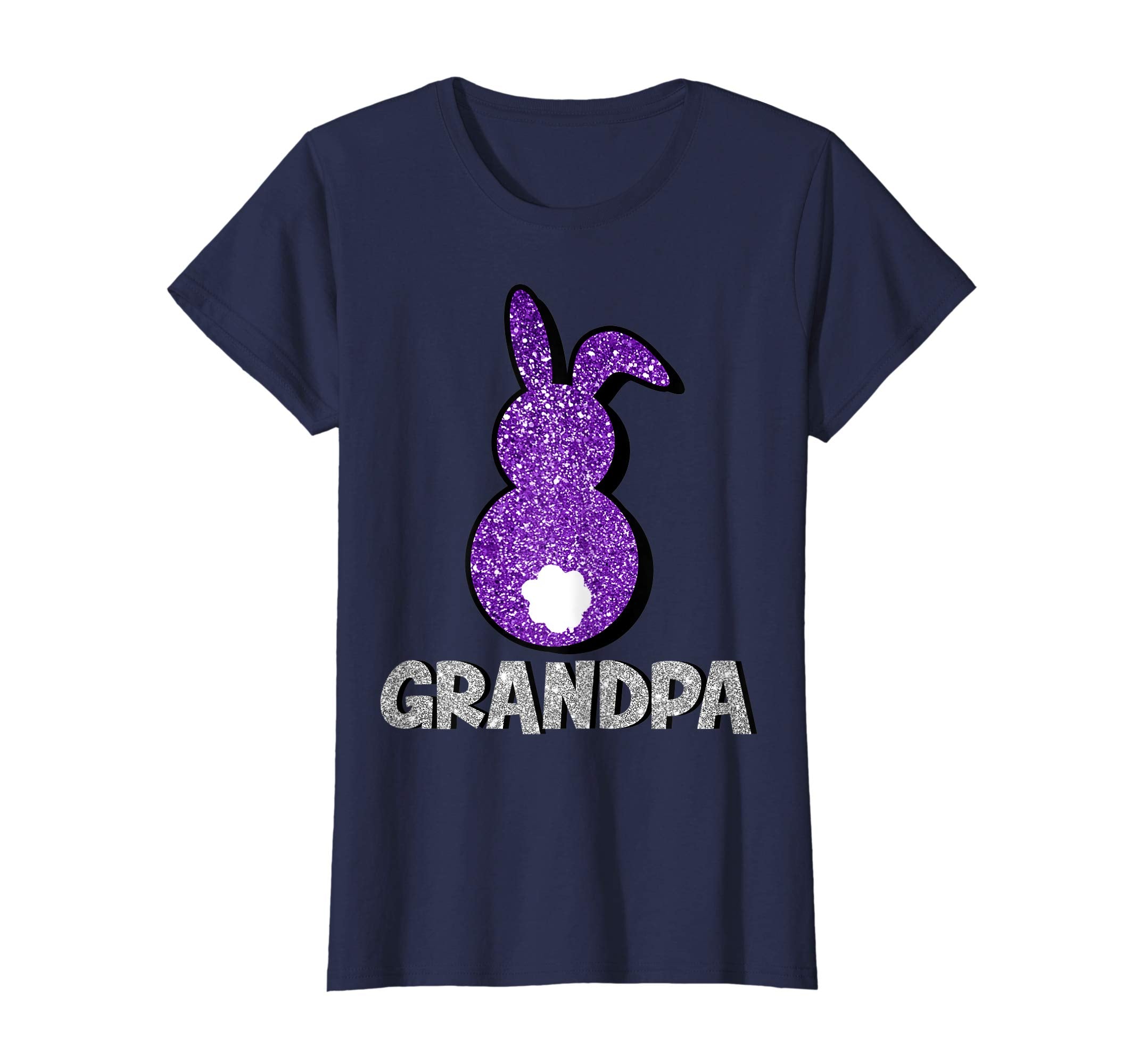 Grandpa Bunny With Tail Ears Matching Family Easter t-shirt
