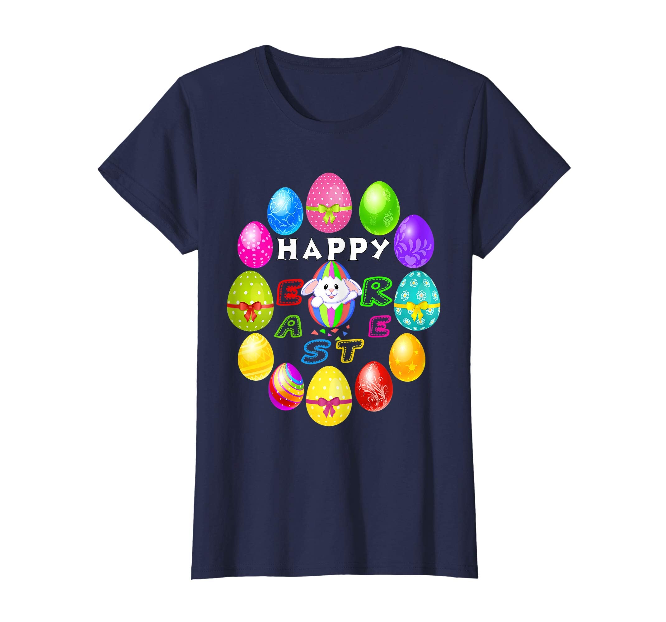 Easter Day T Shirt Funny Easter Bunny Color Egg T-Shirt