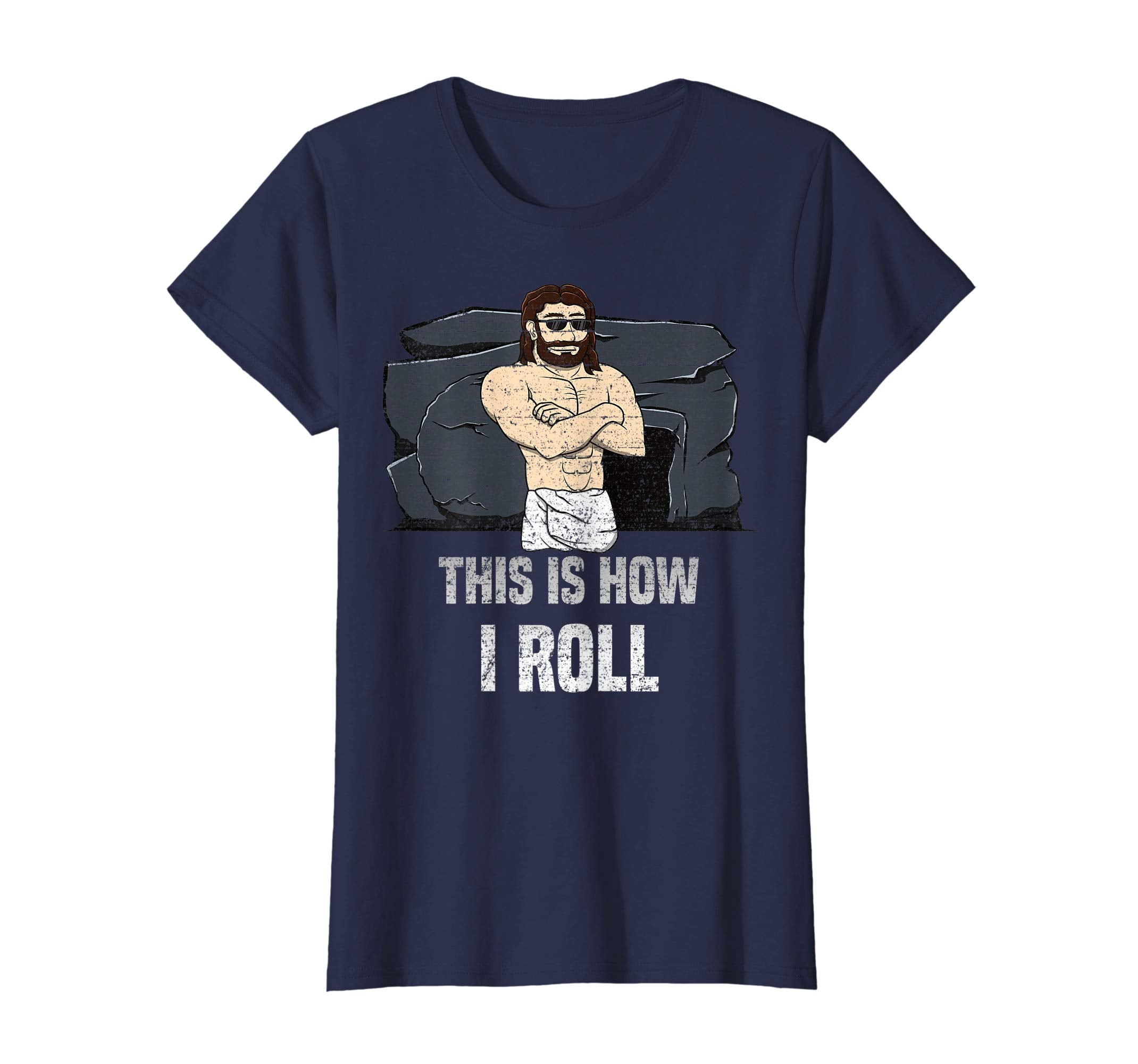 Easter Jesus T-Shirt Resurrection This Is How I Roll Gift