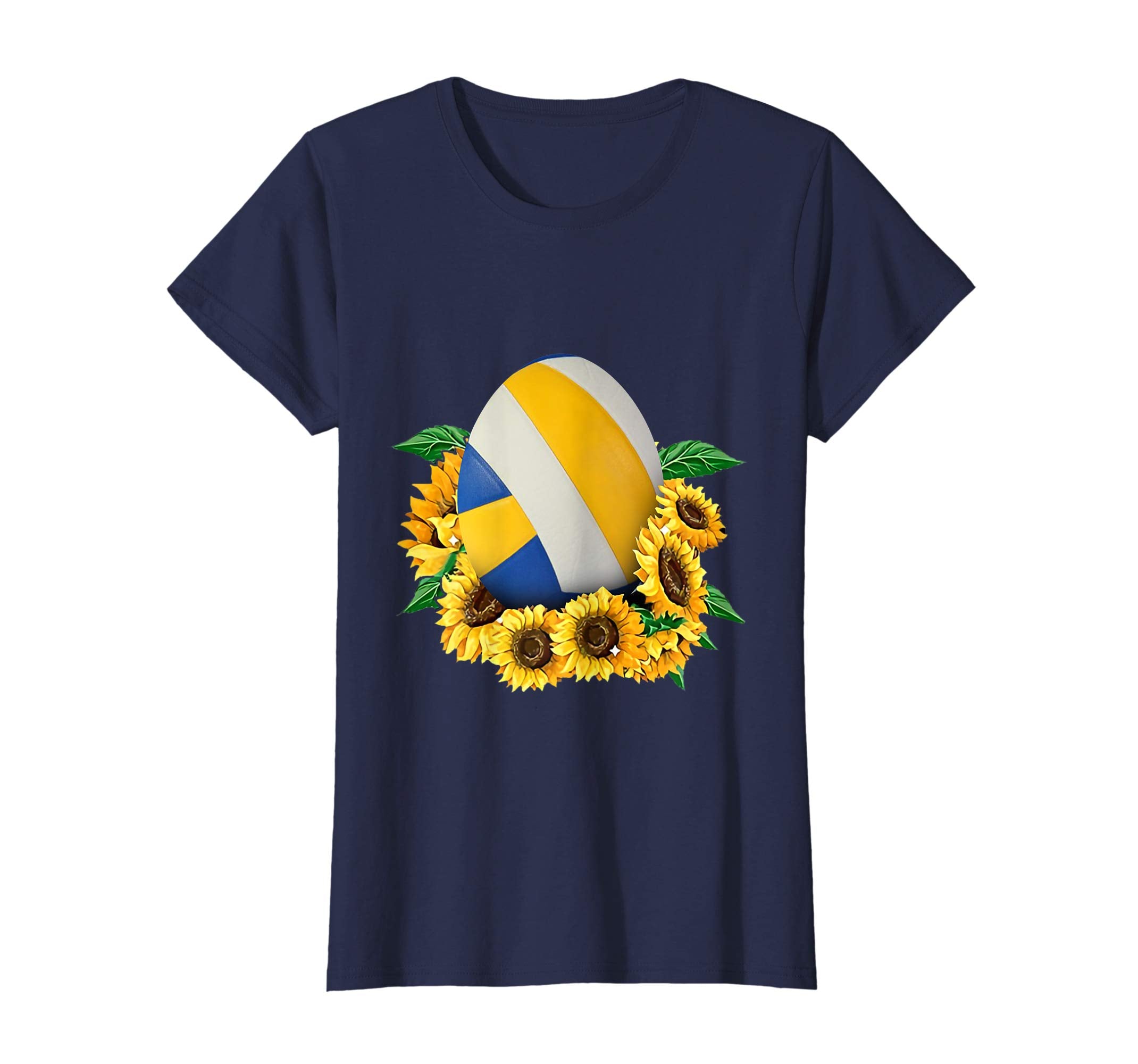 Sun Flower Volleyball egg Easter shirt