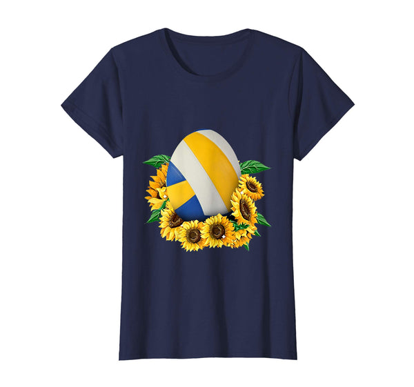 Sun Flower Volleyball egg Easter shirt