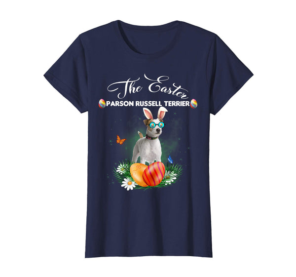 Parson Russell Terrier Bunny Easter Day Dog Gifts T-Shirt