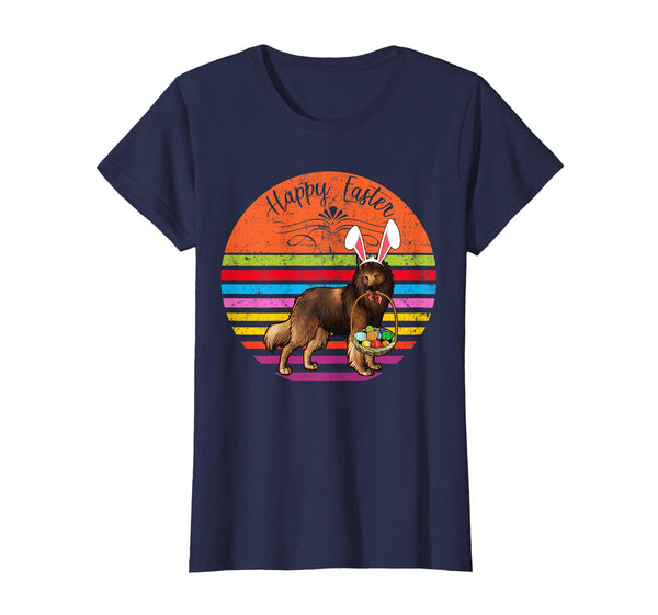 Vintage Belgian Tervuren Dog Easter Eggs Basket T Shirt