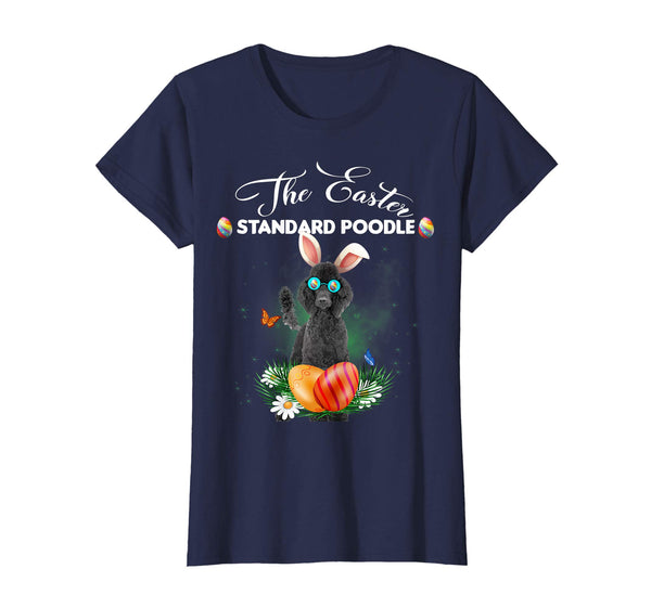 Standard Poodle Bunny Easter Day Dog Gifts T-Shirt
