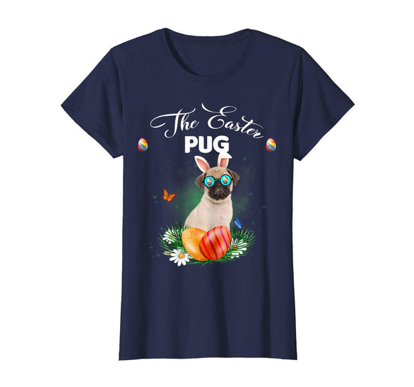 Pug Bunny Easter Day Dog Gifts T-Shirt