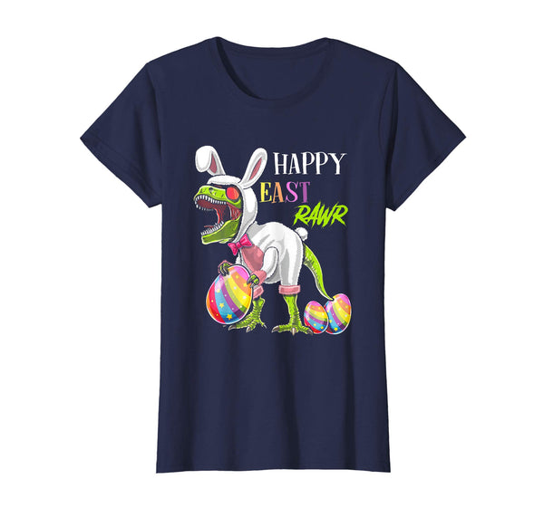 Happy Eastrawr T Rex Dinosaur Easter Bunny Egg Funny T Shirt