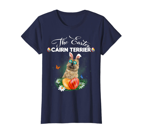 Cairn Terrier Bunny Easter Day Dog Gifts T-Shirt