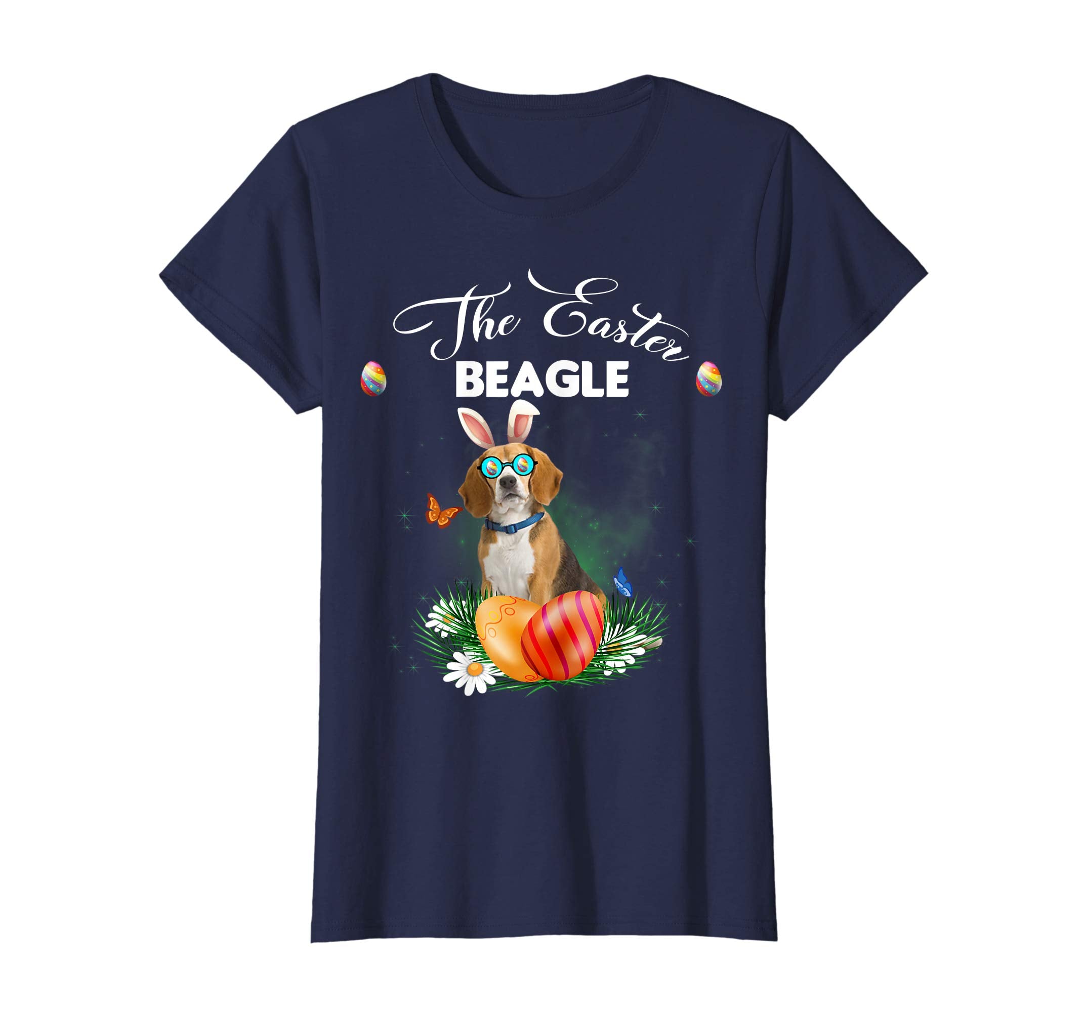 Beagle Bunny Easter Day Dog Gifts T-Shirt