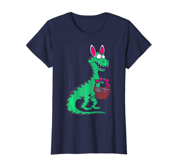 T-Rex Easter Bunny Funny T-shirt Boys, Girls (4-12)