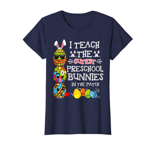 Easter Preschool Teacher T Shirt Easter Egg Emoji Shirt