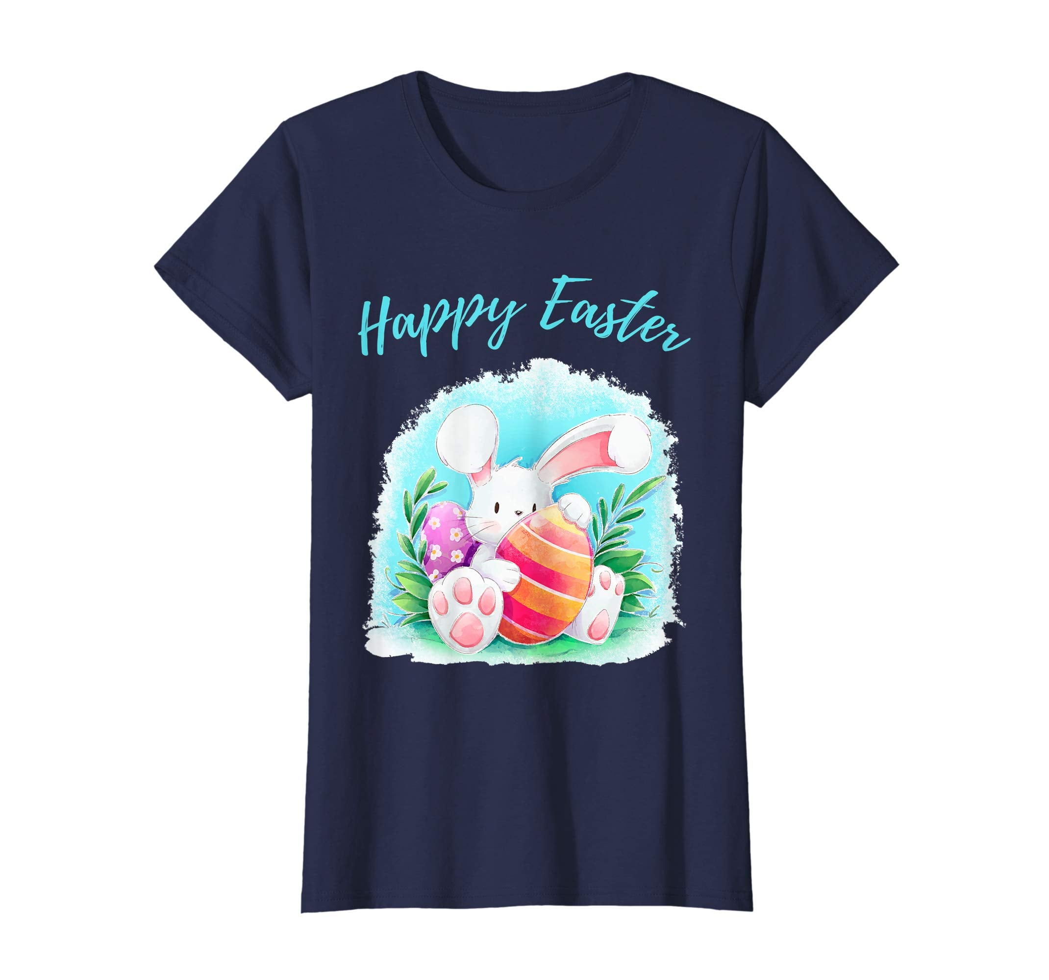 Happy-Easter Bunny with Easter Eggs T-shirt