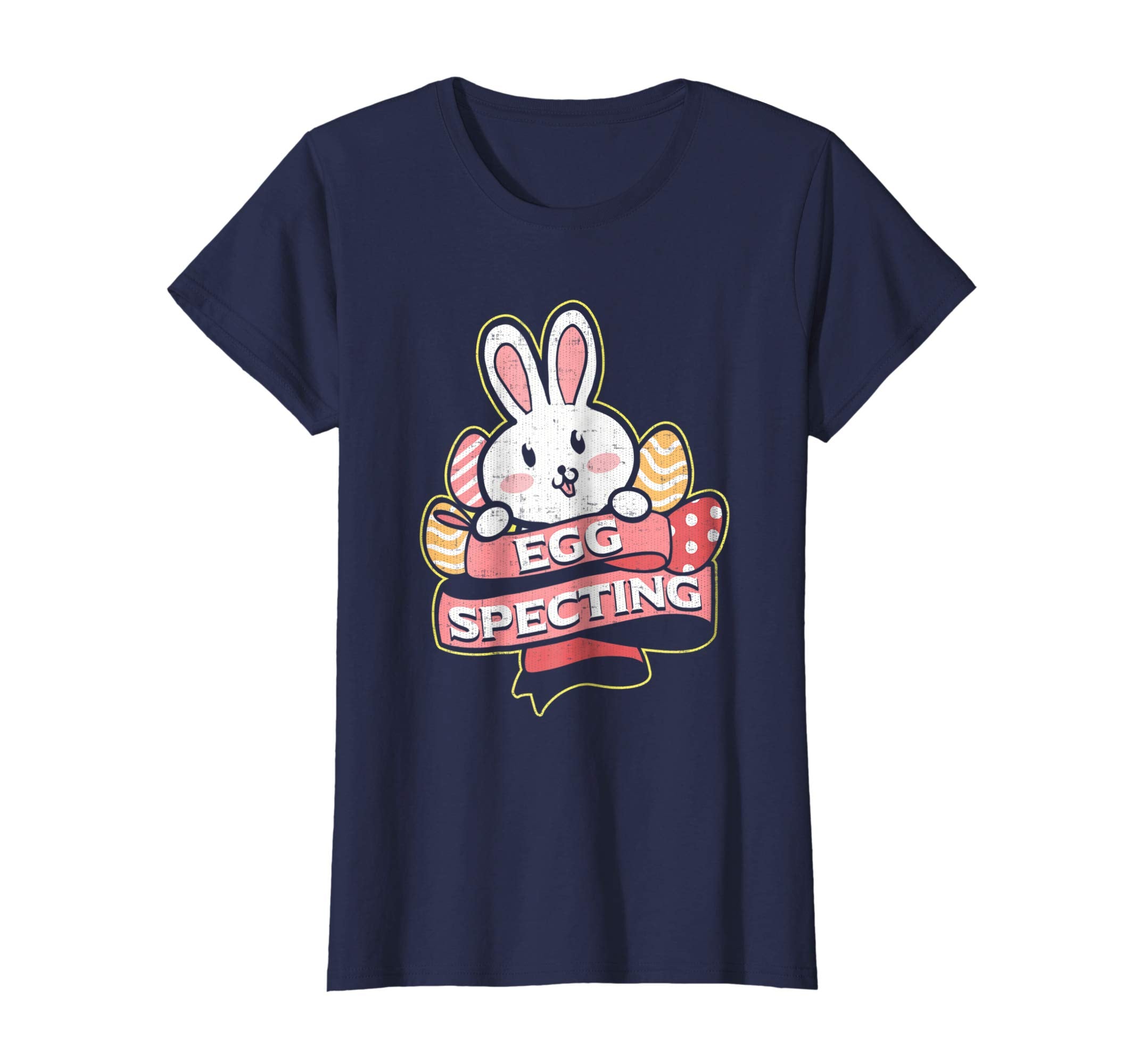 Easter Pregnancy Announcement Tshirt For Women Egg Specting