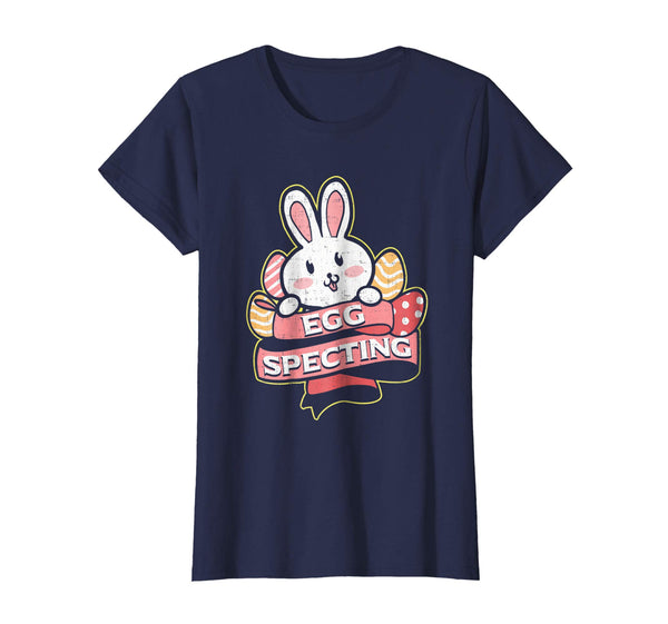 Easter Pregnancy Announcement Tshirt For Women Egg Specting