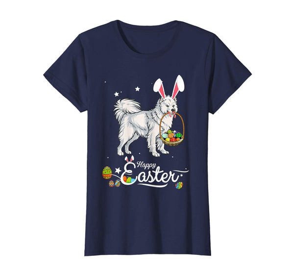 Samoyed Dog With Bunny Hat Easter Costume T Shirt