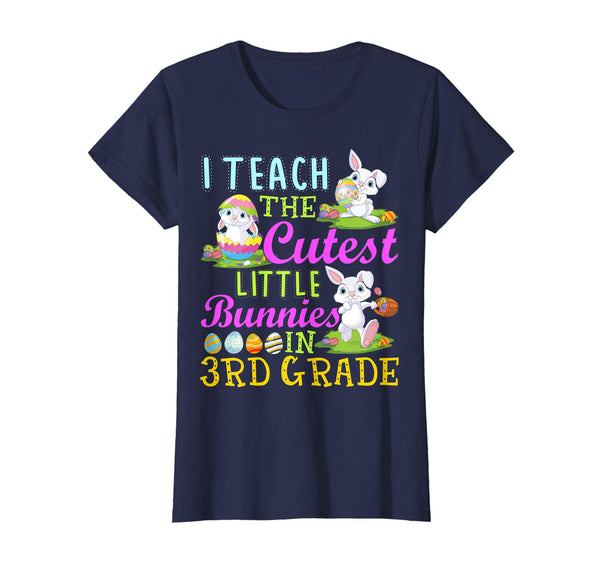 Easter 3rd Grade Teacher Shirt Gift Happy Easter Tee Shirts