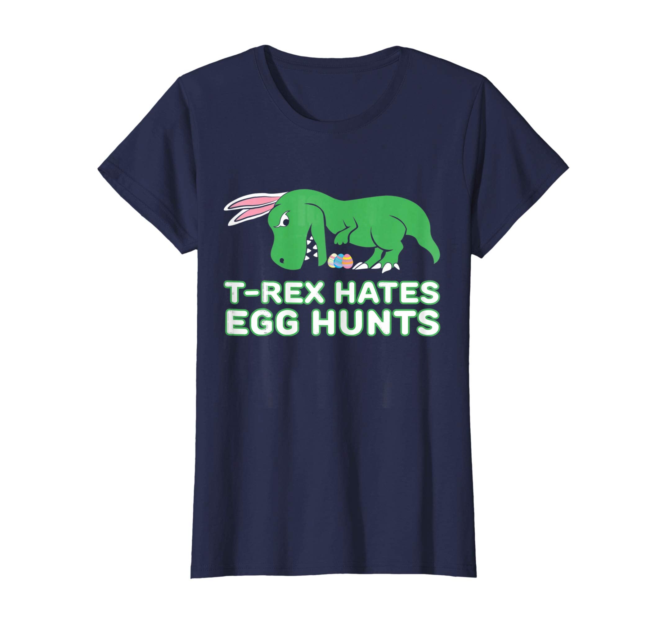 Funny T-rex Dinosaur Easter Shirt for Easter Egg Hunt Gift