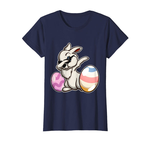 Easter Shirt For Kids Boys Girls Dabbing Easter Bunny