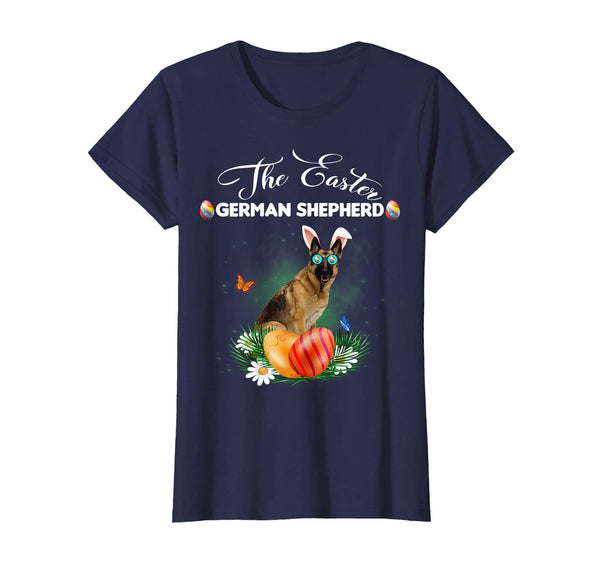German Shepherd Bunny Easter Day Dog Gifts T-Shirt