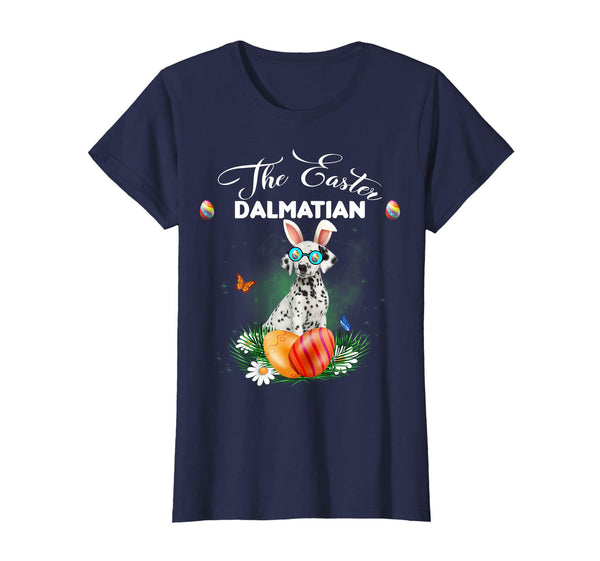 Dalmatian Bunny Easter Day Dog Gifts T-Shirt