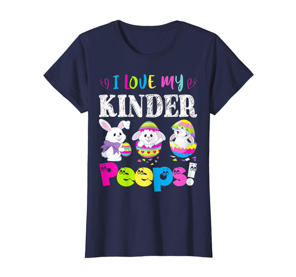 I Love My Kinder Peeps Easter Bunny Gift T-Shirt