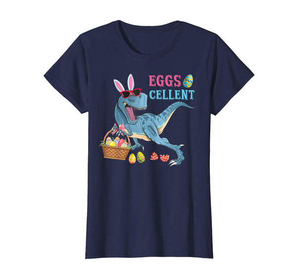Trex Dinosaur Easter Day Shirt Gift Boy Girl Kid Toodler