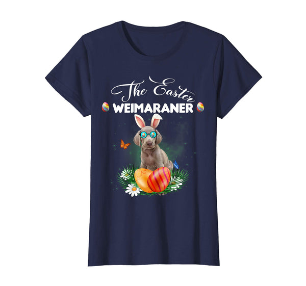 Weimaraner Bunny Easter Day Dog Gifts T-Shirt